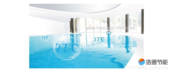 美的空氣源熱泵鈦管恒溫式LRSJ-900/SY-820大水量小溫差,保證用水恒溫舒適