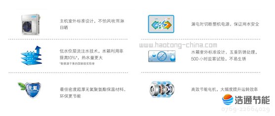 美的別墅型空氣能熱水器康泉RSJF-72/C-B多項技術優勢,共鑄品質巔峰